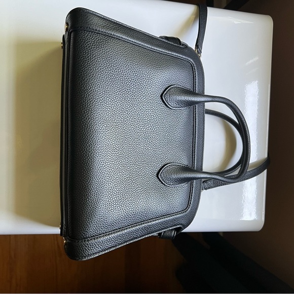 Kate Spade Knott Plaid Stitched Medium Zip-top Satchel EUC - Picture 4 of 10